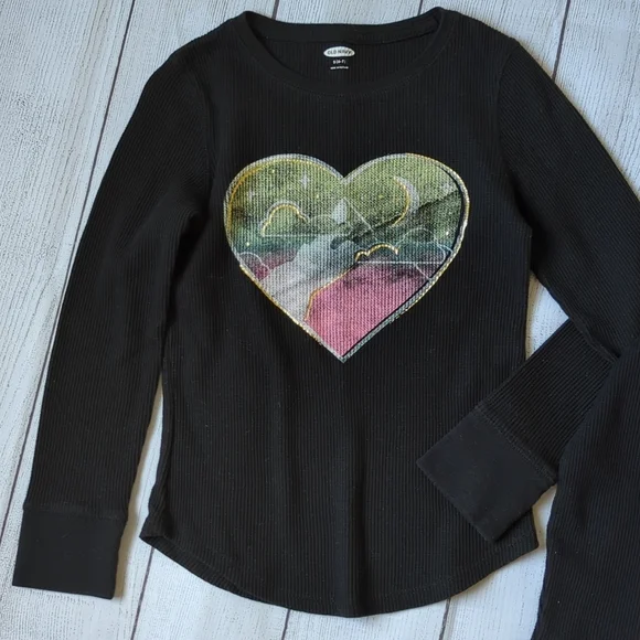 Old Navy Long Sleeve Thermal T-Shirt Bundle - Size: S (6/7) - Picture 5 of 10